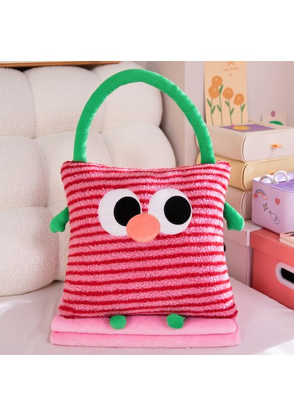 Dopamin Yastık Yorgan Çift Amaçlı Ikisi Bir Arada Araba Ofis Şekerleme Battaniyesi Sevimli Yastık Kanepe Yastığı (Yurt Dışından)