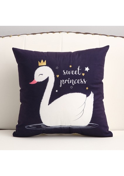 Karikatür Yastık Minderleri 2'li Paket (Yurt Dışından)