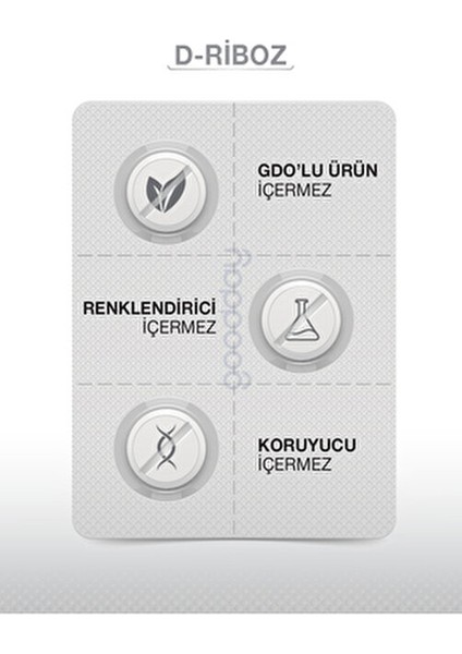 D-Riboz Toz Takviye Edici Gıda 30 Saşe 5000 mg Enerji Desteği İçin
