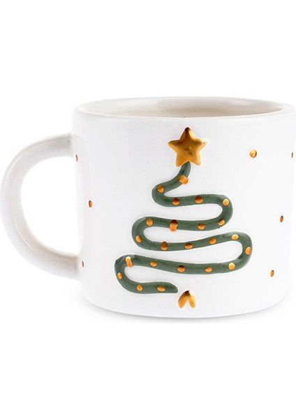 New Year Yılbaşı Bliss 4 Kişilik Kahve Fincan Takımı 100 ml