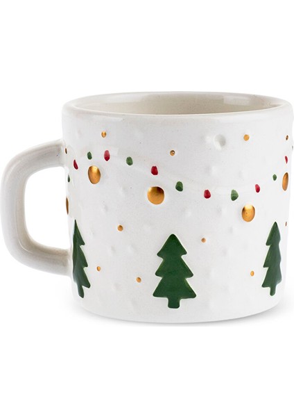 New Year Yılbaşı Bliss 4 Kişilik Kahve Fincan Takımı 100 ml