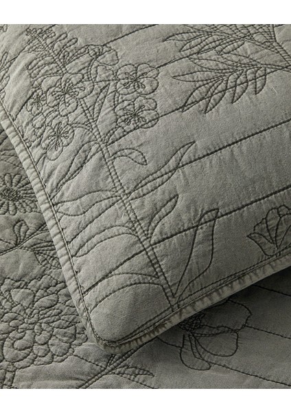 Belle Bloom Çift Kişilik Yatak Örtüsü Takımı 200X220 cm Yeşil modelleri