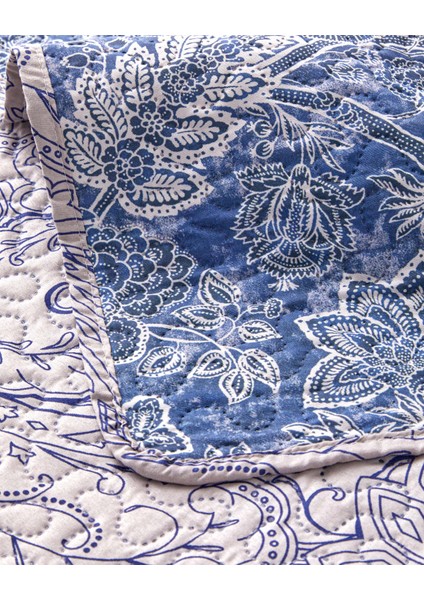 Flora Drape Tek Kişilik Çok Amaçlı Örtü 160X220 cm Yeşil indirimleri