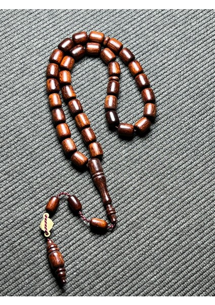 Doğal Yılan Ağacı Kapsül Model Tesbih