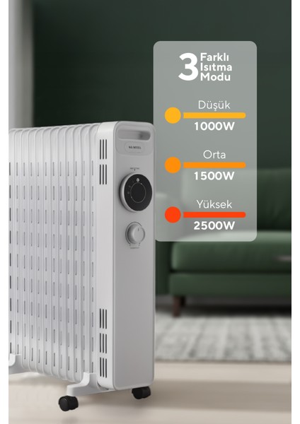 13 Dilim Beyaz Radyatör KUM1240S