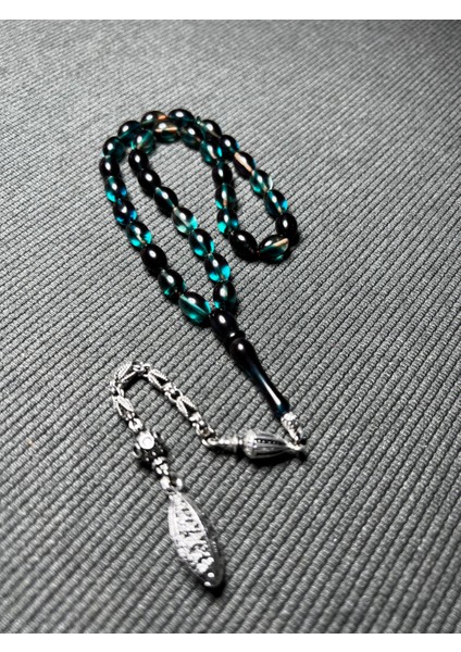 Püsküllü Sıkma Kehribar Beyzi Model Tesbih modelleri