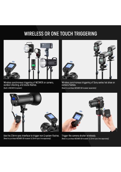 Qpro-S Ttl Kablosuz Flaş Tetikleyici (Sony) fırsatları