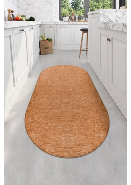 Azra Oval Beyaz Halı | Yıkanabilir, Kaymaz Taban, Yumuşak Dokulu Antre ve Mutfak Kilimi modelleri