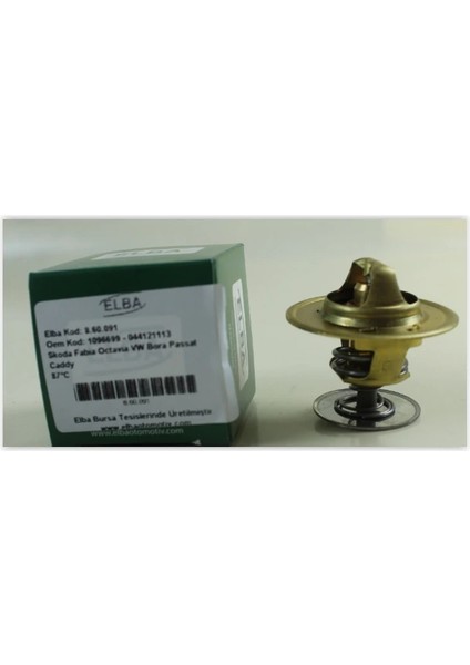 TERMOSTAT VW2 GOLF 4-BORA-POLO-PASSAT-CADDY 2-T4- 54X31X35 441211113