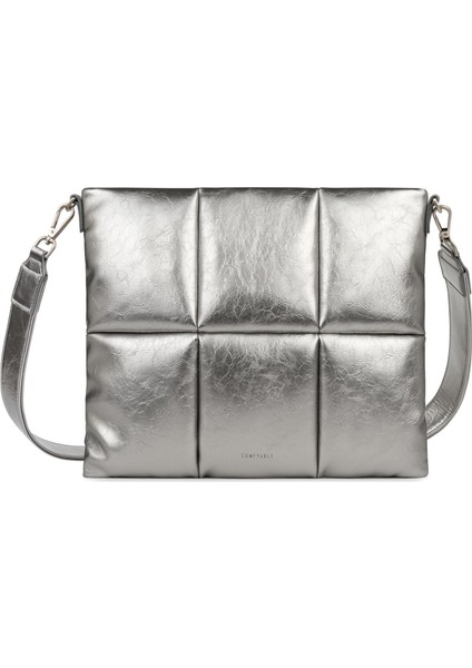 Comfyable Kabarık Dizüstü Bilgisayar Kılıfı 13 Inç 14 Inç, Çapraz Askılı Puffer Laptop Taşıma Çantası, MacBook Air M4 M3 M2 M1 ile Uyumlu Yastık Kılıfı, MacBook Pro 13'ü 14'ü 14 Arada M4, Pu Deri