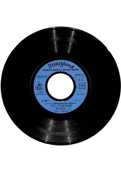 Marie-Christine Barrault – Walt Disney Présente Blanche Neige Et Les Sept Nains (108.5) PLK18081 fiyatları