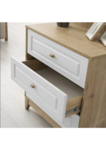 Aymini Milano Bebek Odası Takımı MDF Malzemeden Modern Tasarım Geniş Depolama Alanı