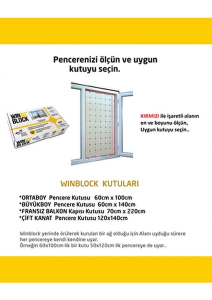 Çocuk Pencere Çelik Güvenlik Ağı Güvenli Kullanım İçin 70x220 cm Fransız Balkon Kapısı