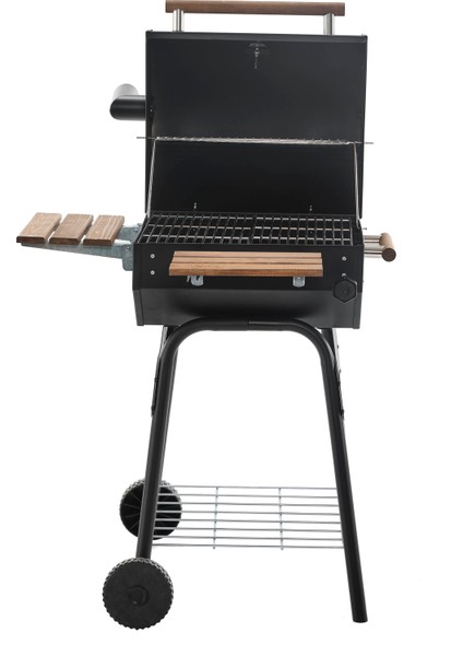 Grillord‑50 Kömürlü Barbekü (1 Adet Döküm Izgaralı) + Hediye Seti