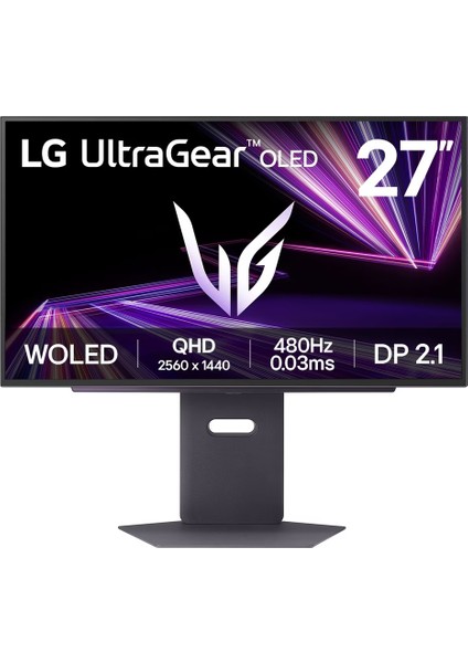 27'' Ultragear OLED Gx7 27GX790A-B 480Hz 0.03MS OLED Qhd Pivot Gaming Monitör