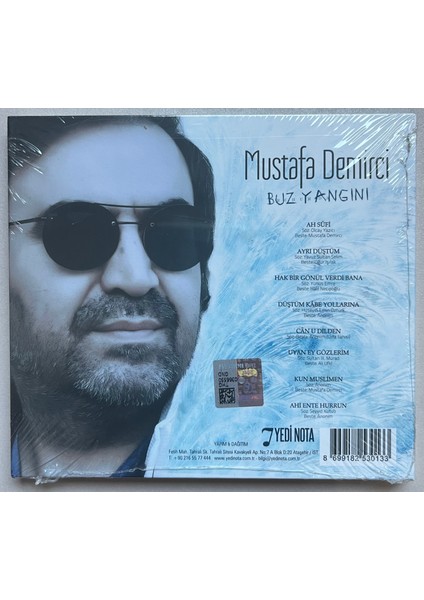 Mustafa Demirci Buz Yangını CD (Jelatininde Sıfır Orijinal Dönem Baskı Cd) fiyatları