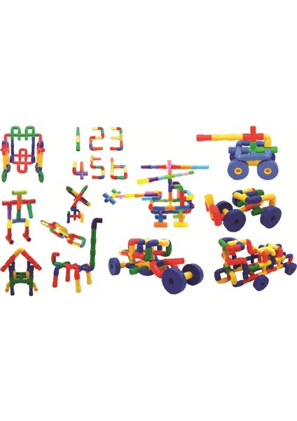 Tekerlekli Boru LEGO 72 Parça