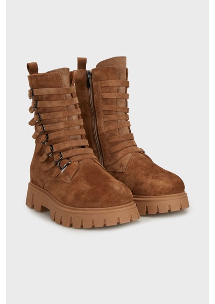 Toka Detaylı Süet Bot Bayan Bot 25K001R25208 modelleri