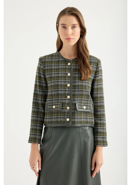 Yün Karışımlı Ceket