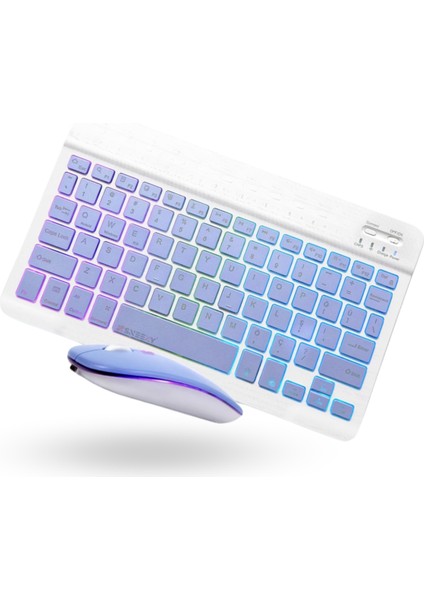 Bilgisayar için Mavi Rgb Işıklı Klavye Mouse Seti fiyatları