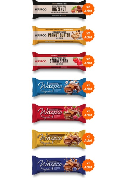 Vegan Lezzet Paketi x 10 Adet