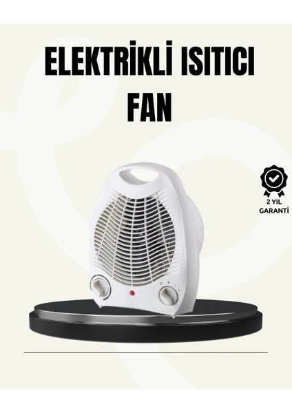 Mini Elektrikli Isıtıcı – Taşınabilir Fanlı Isıtma Sistemi