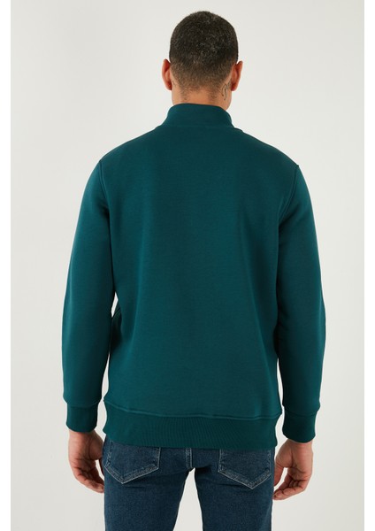 Pamuklu Regular Fit Dik Yaka 2'li Paket Sweat Erkek Sweat 59052592S2 fırsatları