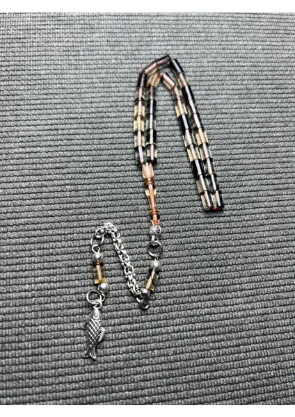 Ateş Kehribar Kesme Model Tesbih