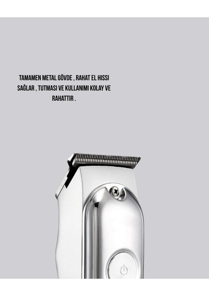 Yüksek Performanslı Erkek Saç Kesme Makinesi – Uzun Pil Ömrü ve Hassas Kesim indirimleri