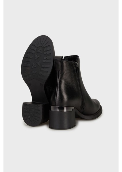 Lastik Detaylı Deri Bot Bayan Bot 25K215R2281 fırsatları