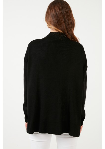 Pamuklu Arkası Uzun Dik Yaka 2'li Paket Triko Kazak Bayan Kazak 4615002S2 fırsatları