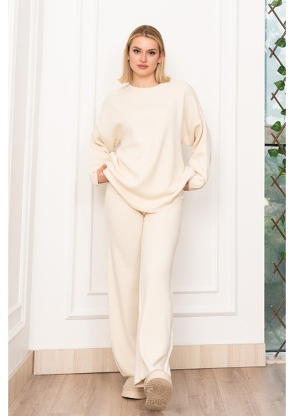 Yuvarlak Yaka Salaş Triko Takım 7204 fiyatları