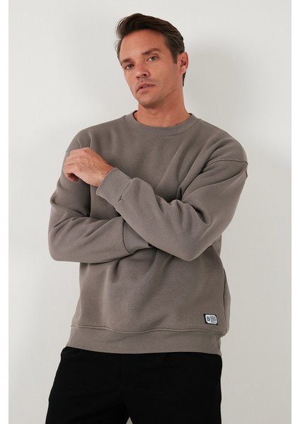 Regular Fit Bisiklet Yaka Şardonlu 2'li Paket Sweat Erkek Sweat 5905255S2 modelleri