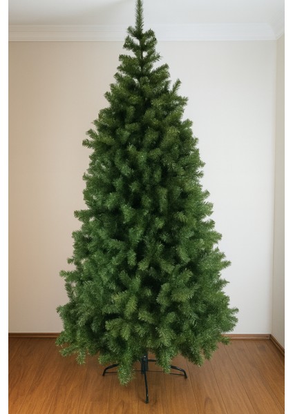 Yılbaşı Çam Ağacı | 240 cm 770 Dal Lüks Çam Ağacı I | Metal Ayaklı Gür Dallı Noel Ağacı fiyatları