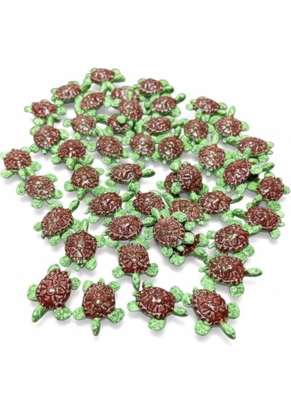 Epoksi Süs Kaplumbağa 25 Adet 3*2,5 cm