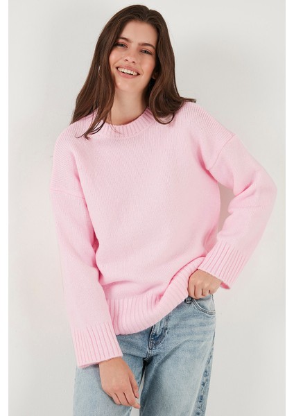 Regular Fit Bisiklet Yaka Basic 2'li Paket Triko Kazak Bayan Kazak 4616213S2 modelleri