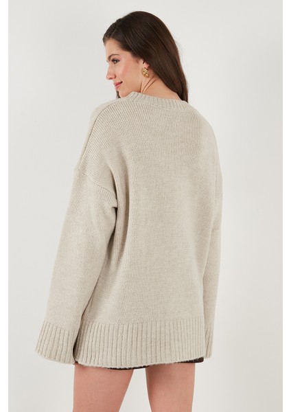 Regular Fit Bisiklet Yaka Basic 2'li Paket Triko Kazak Bayan Kazak 4616213S2 indirimleri