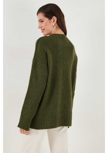 Regular Fit Bisiklet Yaka Basic 2'li Paket Triko Kazak Bayan Kazak 4616213S2 indirimleri