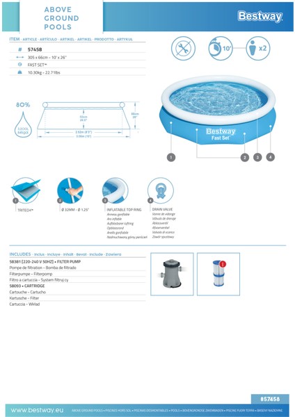 Yuvarlak Şişme Havuz Seti fırsatları