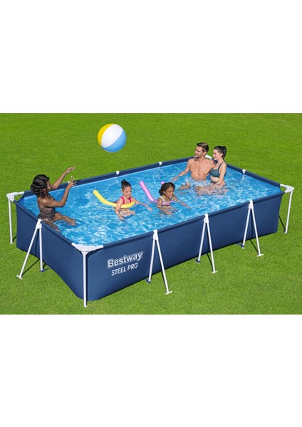 Xtoys Bestway 56424 Steel Pro Prefabrik Havuz 400X211X81CM 220V Temizleme Filtreli modelleri