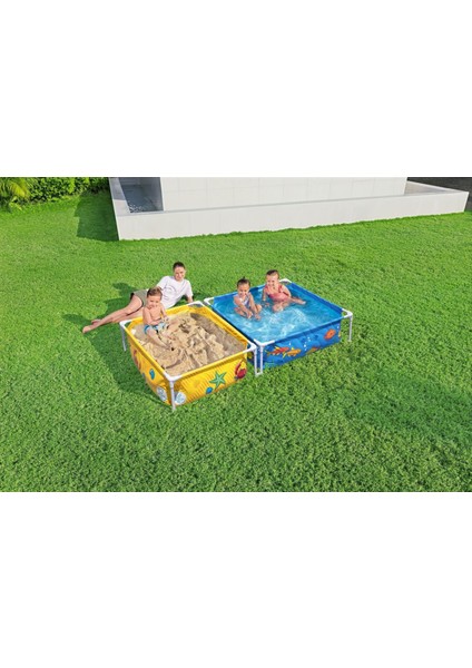 ® 561CF Prefabrik Ikili Su ve Kum Oyun Havuzu