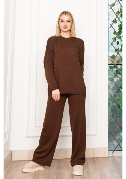 Yuvarlak Yaka Salaş Triko Takım 7204 fiyatları