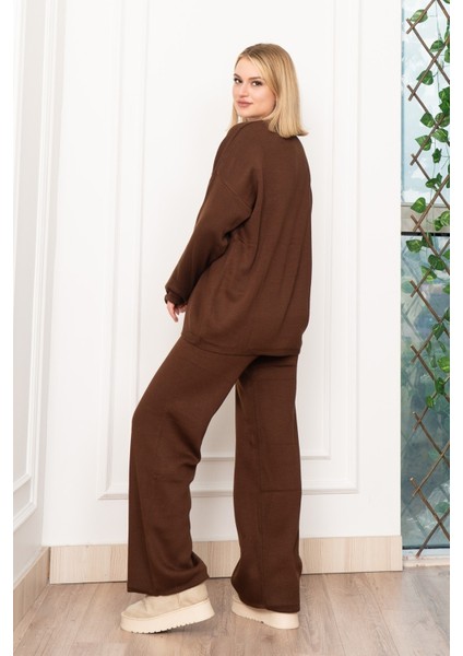 Yuvarlak Yaka Salaş Triko Takım 7204 indirimleri