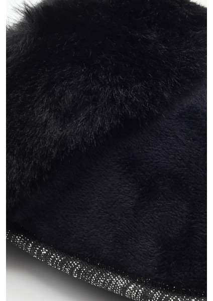 Queen Kadın Ev Terliği Siyah 37/41 YY0084