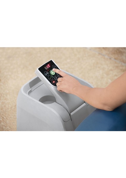 Lay-Z-Spa® 60029 Milan Smart Airjet Plus™ Şişme Spa Havuzu, Mobil Uygulama Kontrollü, 4-6 Kişilik fırsatları