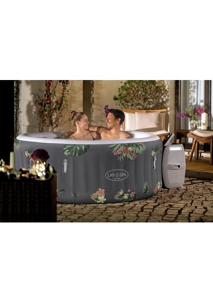 Lay-Z-Spa® 60061 Aruba Signature Airjet™ Şişme Spa Havuzu, 2-3 Kişilik