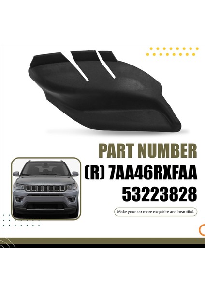 Jeep Compass 2019-2023 Ön Cam Sargısı Köşe Döşeme Paneli 7AA46RXFAA Için Araba Enkaz Tarafı Trim Izgara (Yurt Dışından) indirimleri