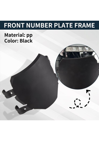 Motosiklet Moto Için Taralia Aksesuarları Için Uygun Surron Için Modifiye Ön Plaka Çerçevesi Ön Cam (Yurt Dışından) indirimleri
