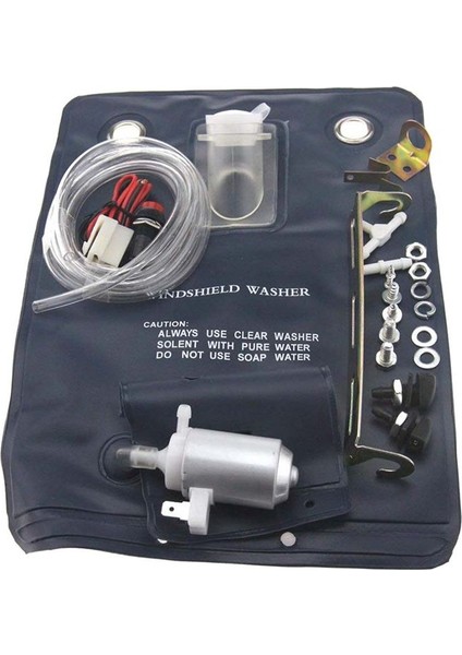 12V 1 Litre Su Kapasite Araba Penceresi Temizleme Ön Cam Ön Cam Yıkama Otomatik Yıkama Pompa Çantası Kiti 151286776374 2021 (Yurt Dışından)