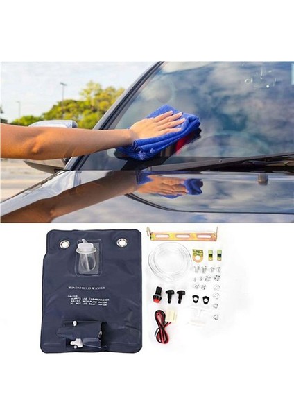 12V 1 Litre Su Kapasite Araba Penceresi Temizleme Ön Cam Ön Cam Yıkama Otomatik Yıkama Pompa Çantası Kiti 151286776374 2021 (Yurt Dışından) fiyatları